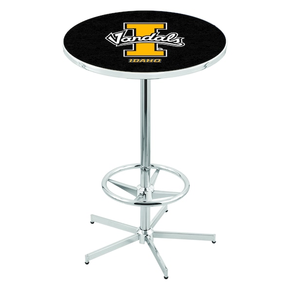 42" Chrome Idaho Pub Table